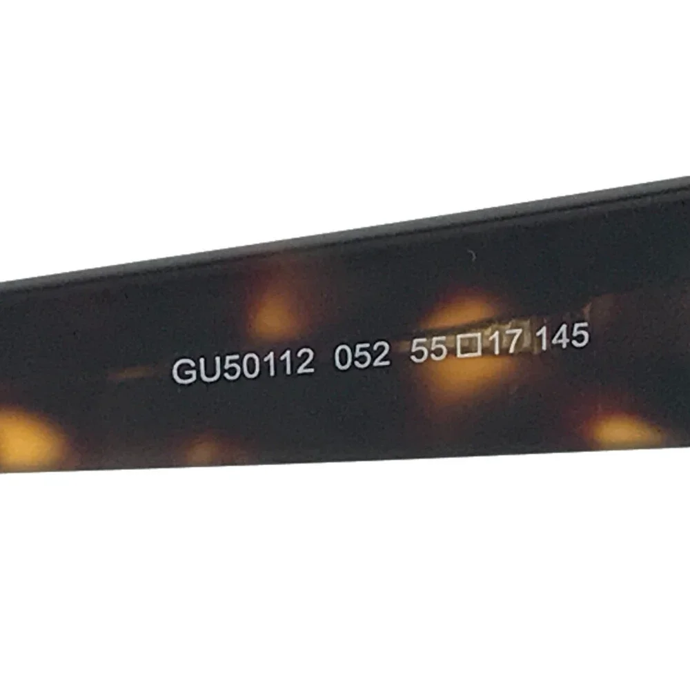 Guess Eyeglasses Frames GU50112 052 Tortoise Brown Butterfly Full Rim 55-17-145